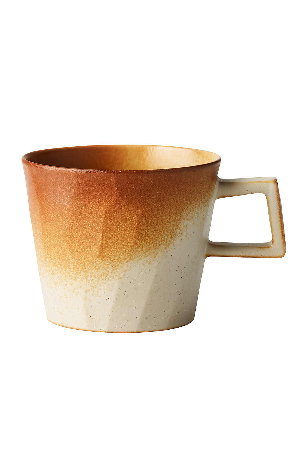 Tasse café céramique artisanale style vintage rustique