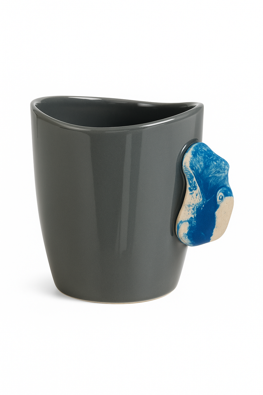 Tasse en céramique poignée escalade style créatif
