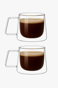 tasse expresso verre double paroi 200ml résistante chaleur