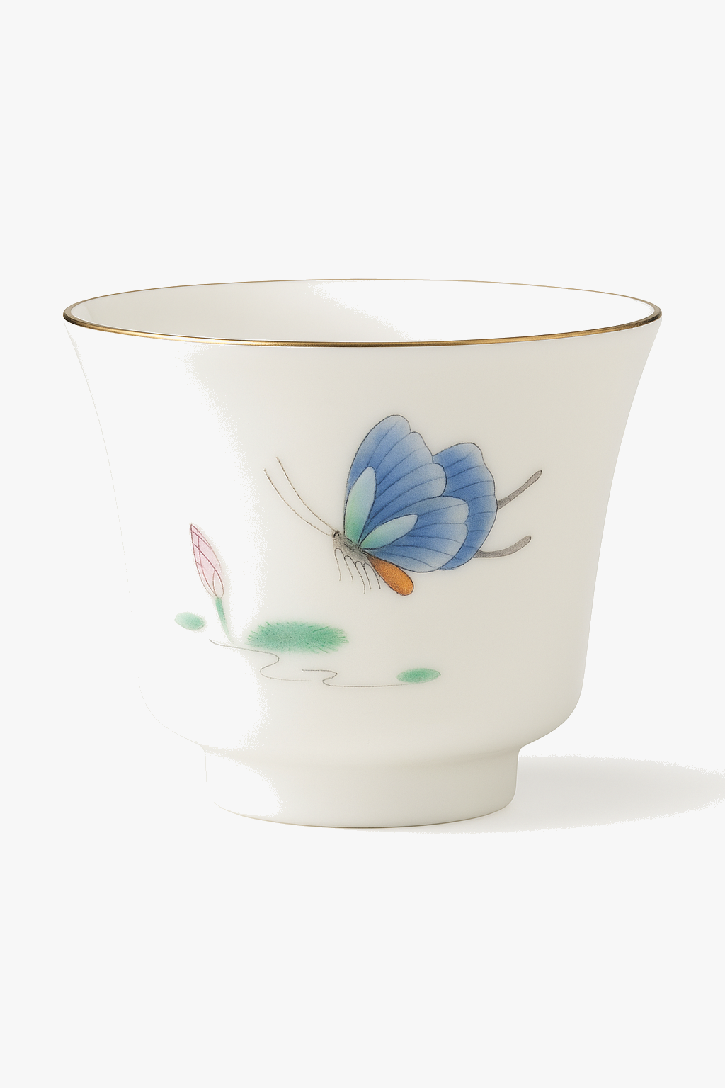 Tasse à thé chinoise en céramique peinte main