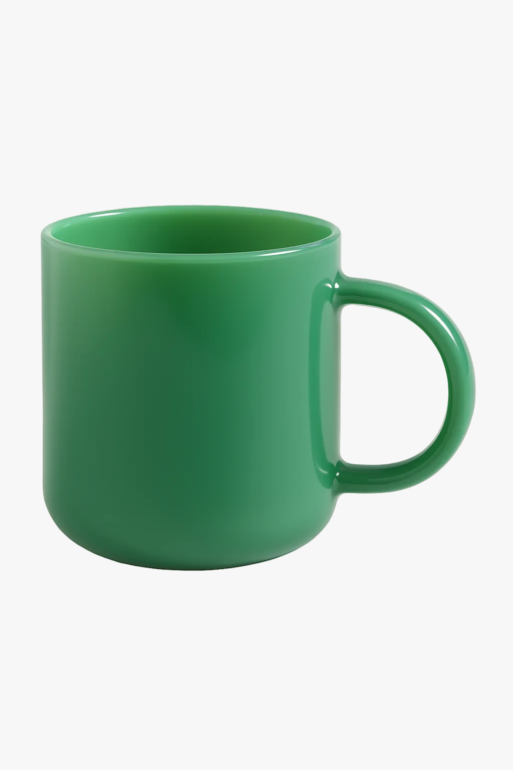 Tasse verre borosilicate style retro saphir resistante chaleur