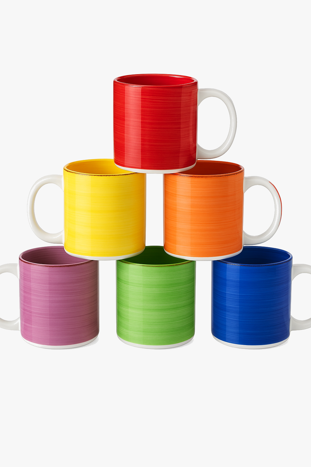 Tasses en gres grandes capacite style artisanal lot