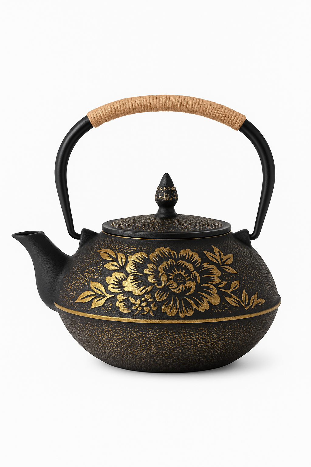 Teiere japonaise fonte emaillee avec infuseur 800ml - vue 2 sur 2