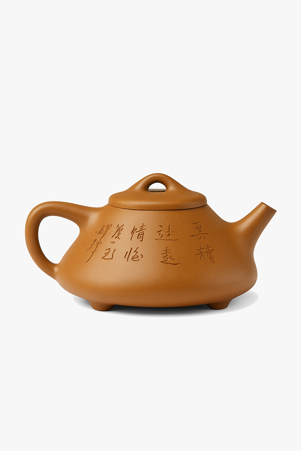 théière artisanale argile violette style shipiao kung fu