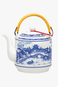 Théière céramique jingdezhen style chinois porcelaine grande capacité
