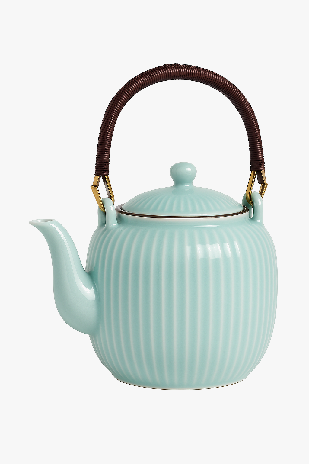 Théière chinoise en porcelaine avec filtre 800 ml