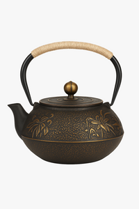 Théière japonaise en fonte avec infuseur filtre maille
