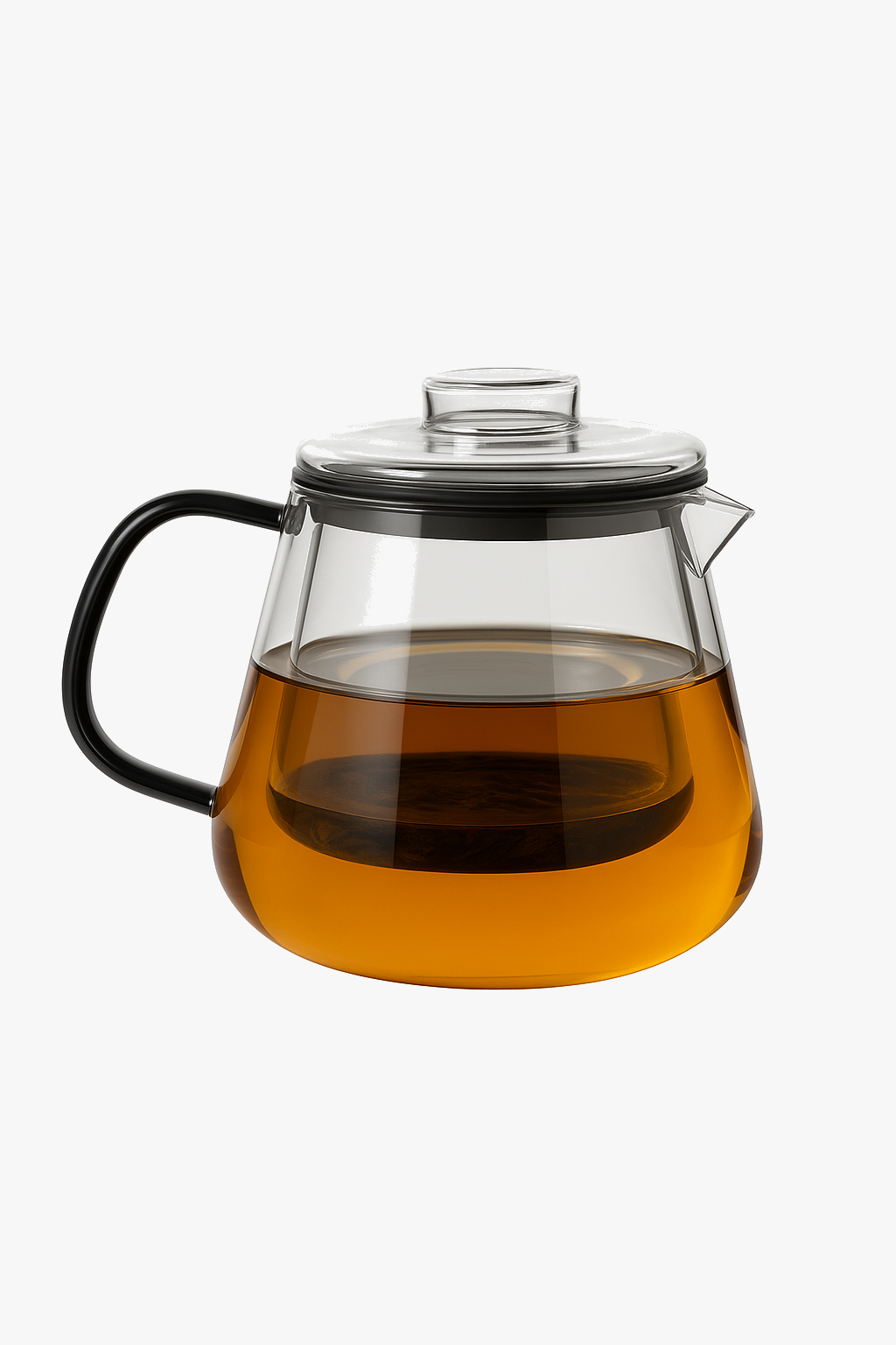 Théière verre borosilicate avec infuseur 1l minimaliste