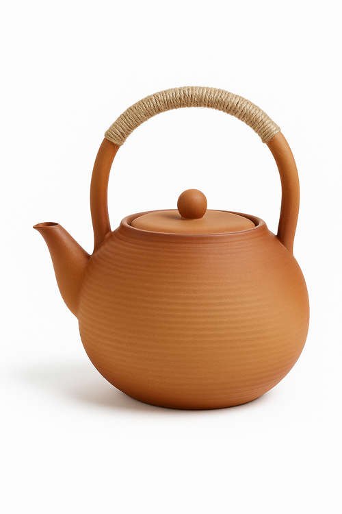 Théière céramique artisanale style kung fu 1l - vue 3 sur 2