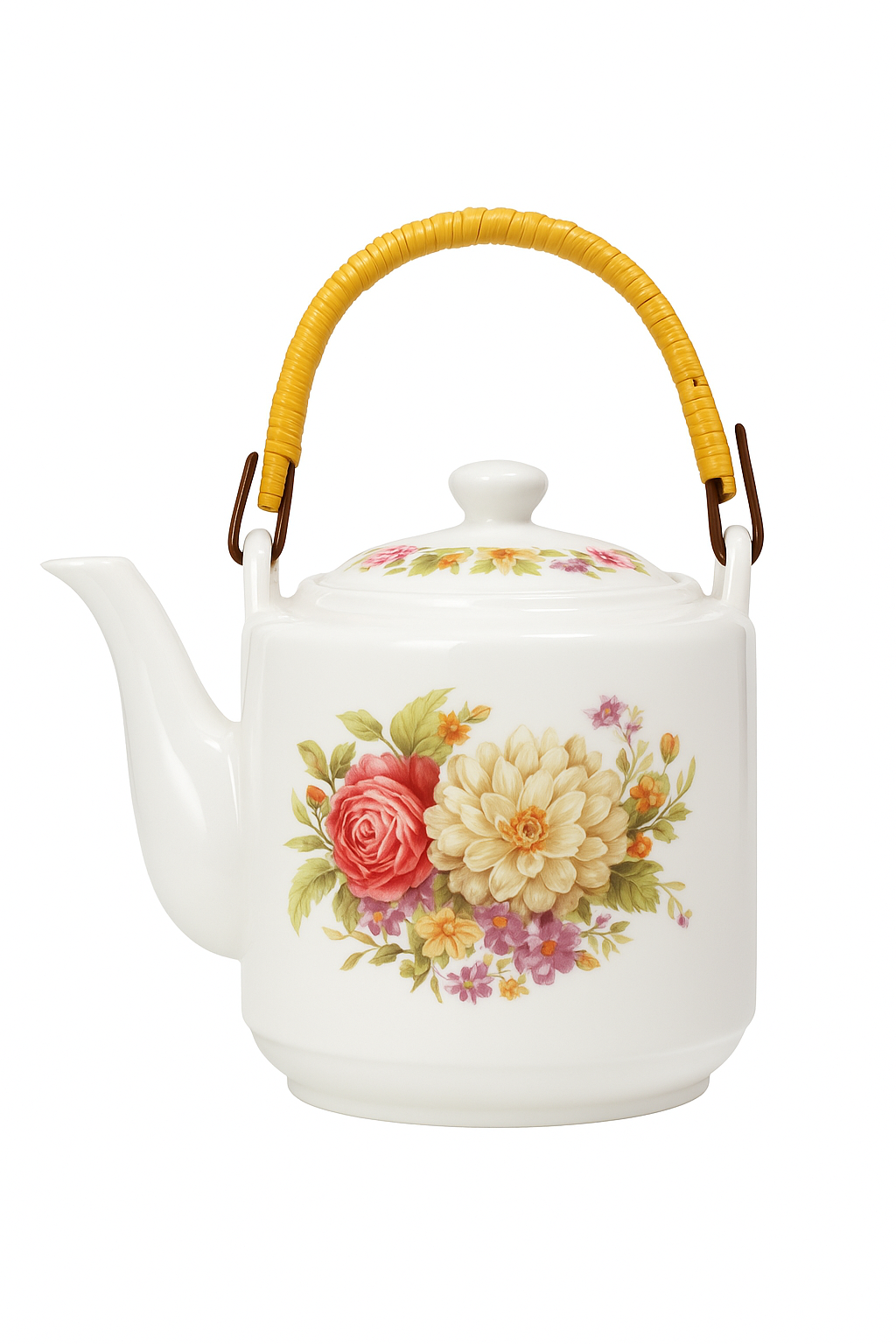 Theiere ceramique jingdezhen grande capacite style chinois - vue 2 sur 2