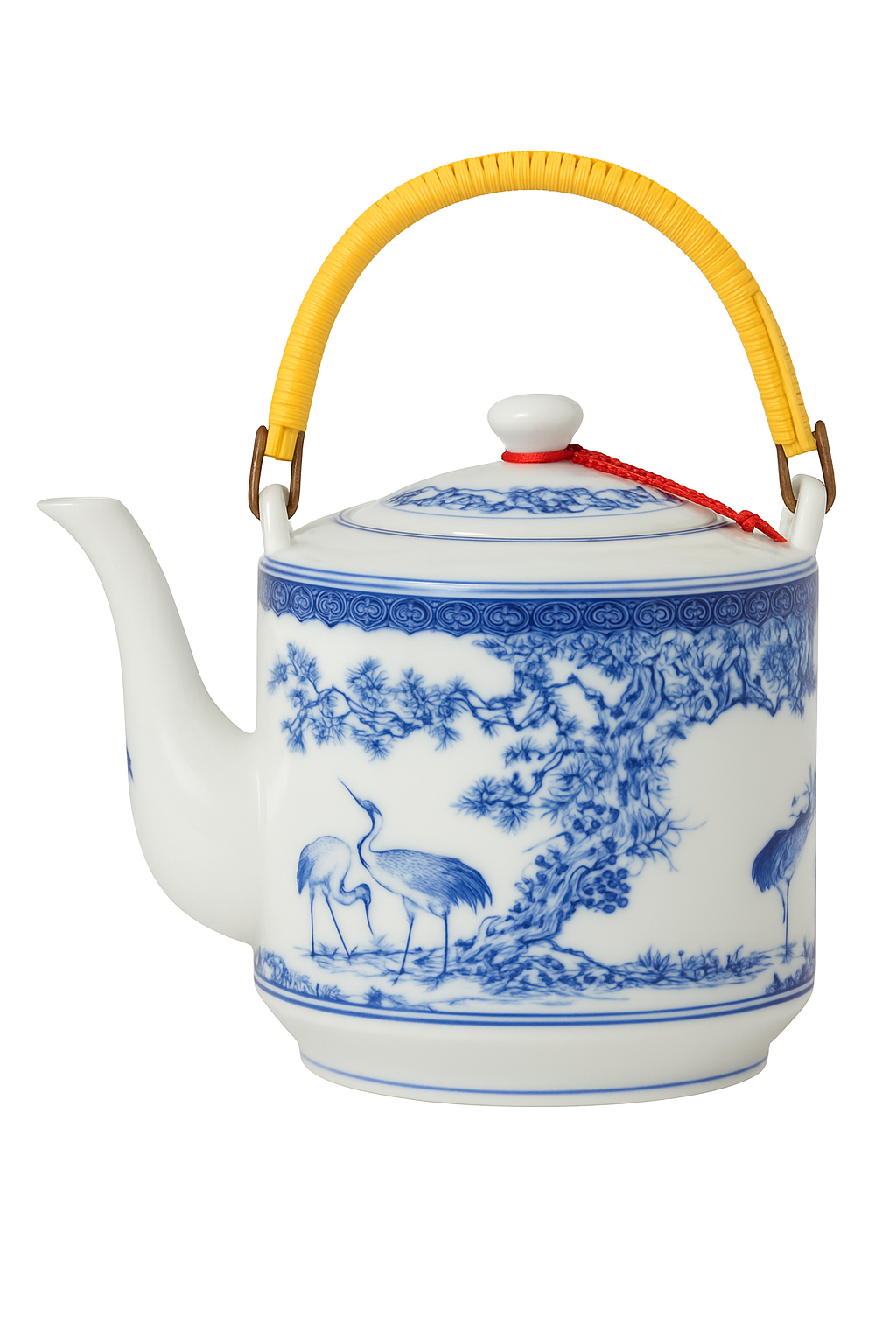 Théière céramique jingdezhen grande capacité style chinois traditionnel - vue 2 sur 2