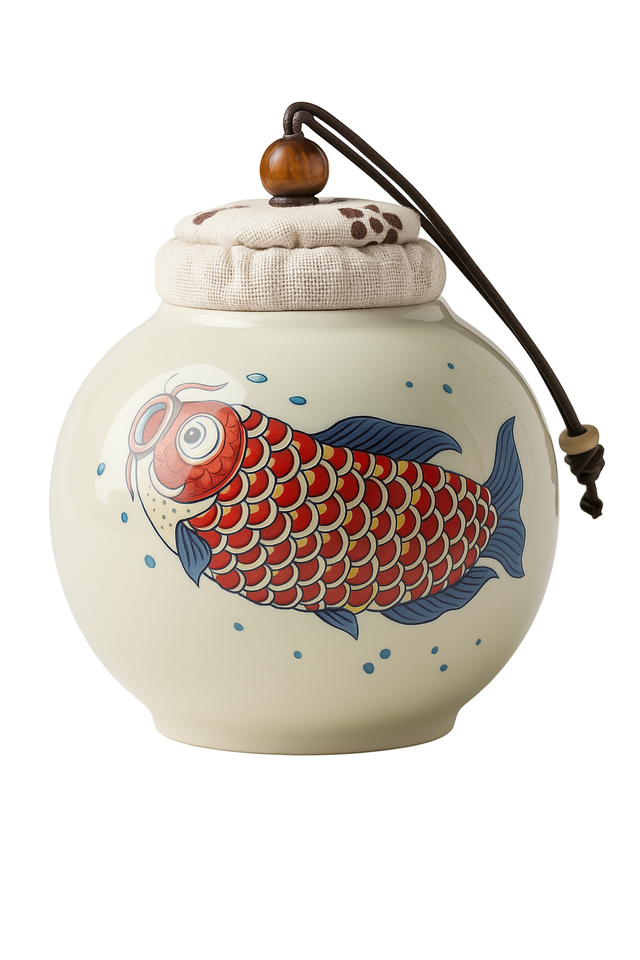 theiere chinoise ceramique arowana retro gongfu 150ml
