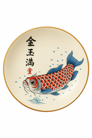 Théière chinoise céramique arowana style retro kung fu