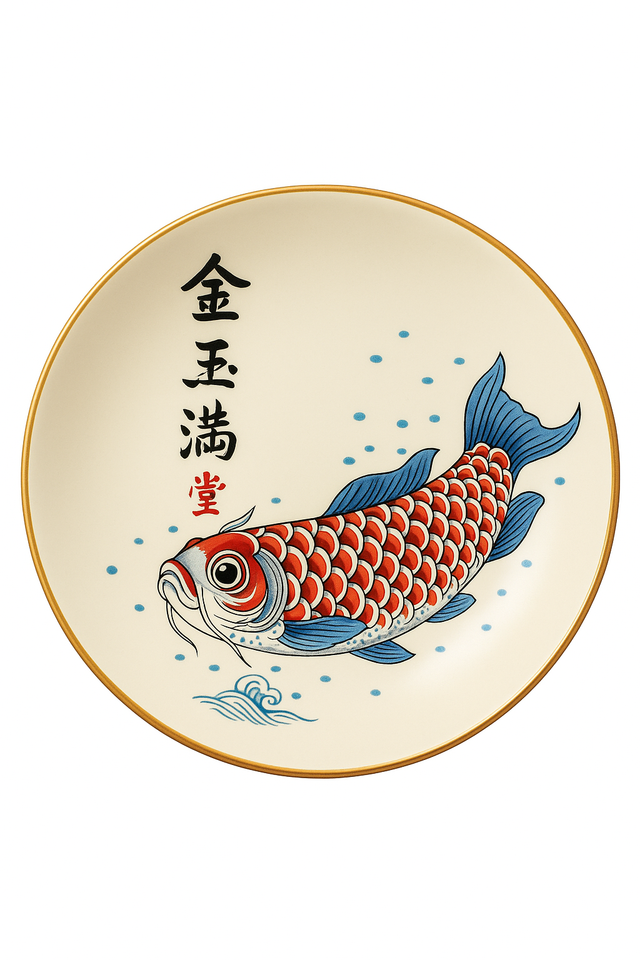 Théière chinoise céramique arowana style retro kung fu
