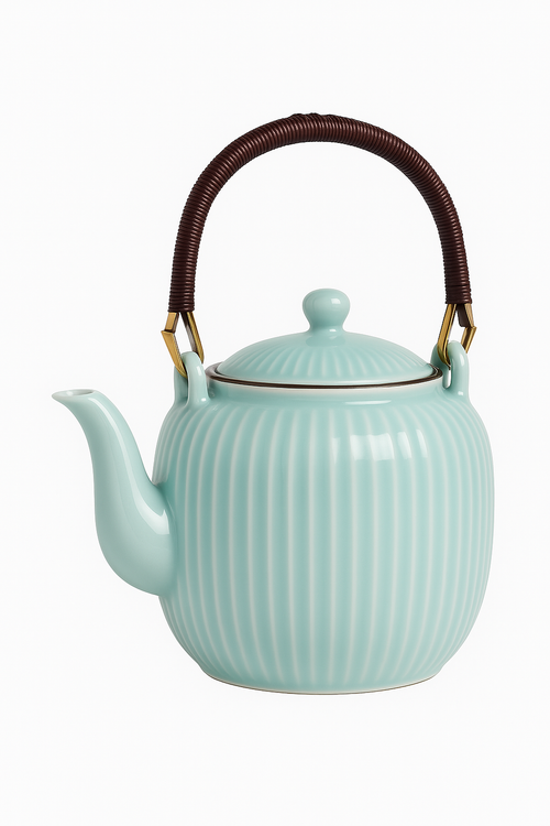 Théière chinoise en porcelaine avec filtre 800 ml