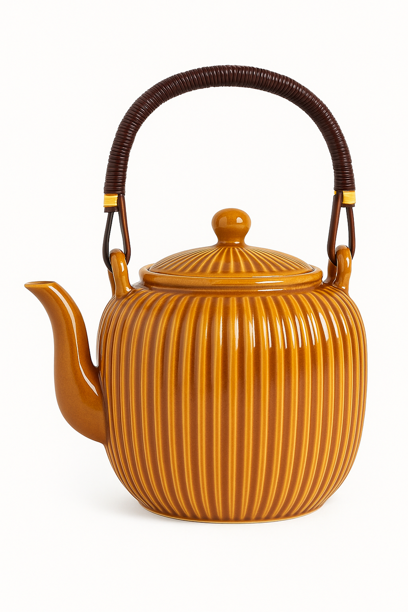 Théière chinoise en porcelaine avec filtre 800ml