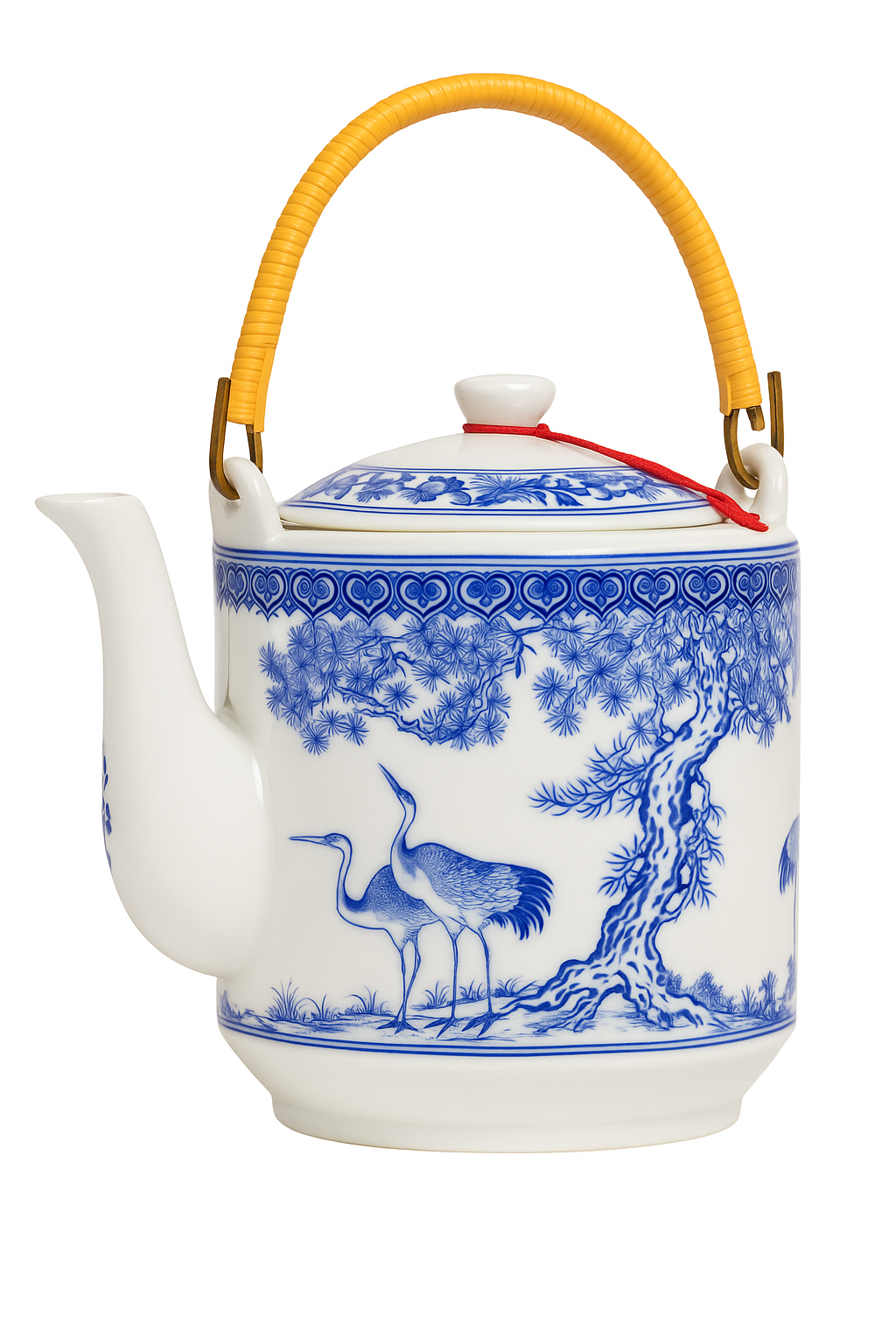 Théière en céramique jingdezhen grande capacité style chinois - vue 2 sur 2