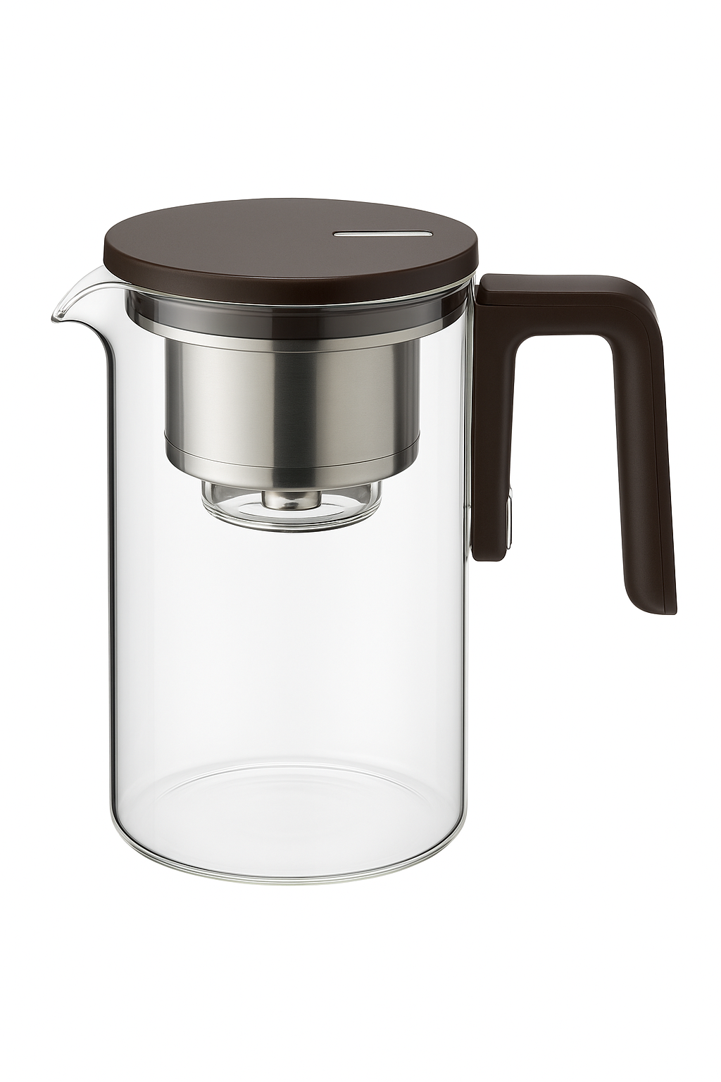 Théière en verre avec infuseur filtre magnétique 520ml