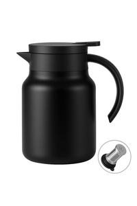 Théière inox grande capacité isolation thermique infusion rapide