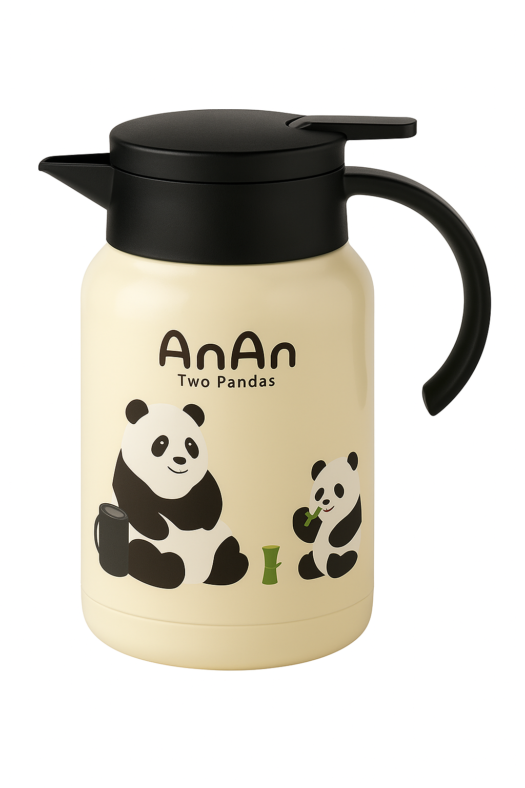 Théière isotherme panda inox 1l grande capacité - vue 2 sur 2