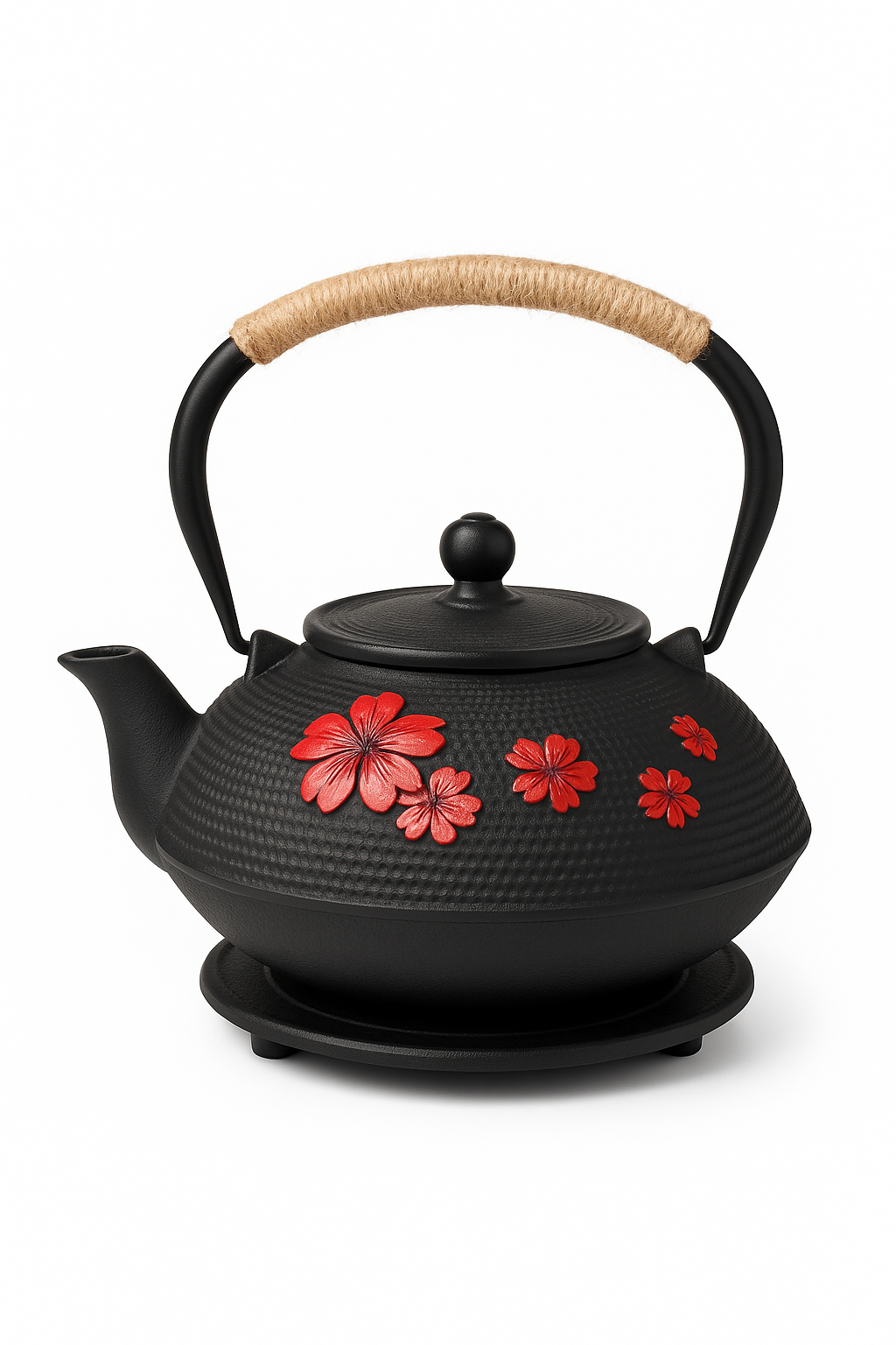 Théière japonaise en fonte émaillée avec infuseur 750ml - vue 2 sur 2