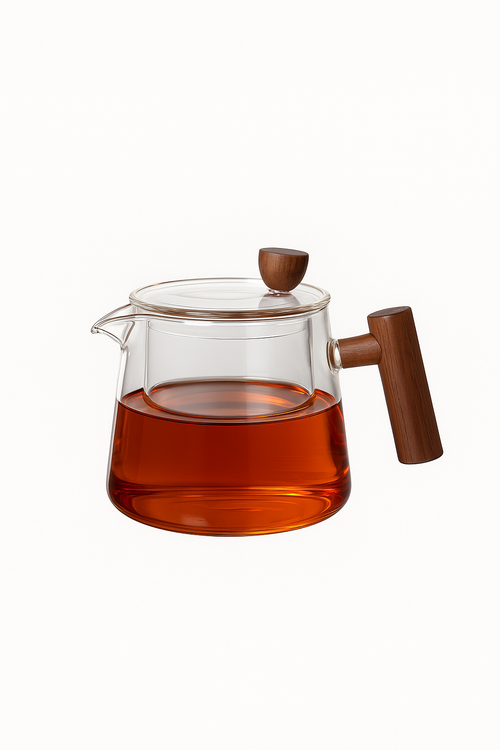 Théière japonaise en verre résistant gaiwan pu erh