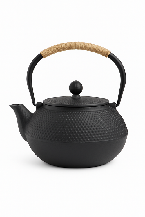 theiere japonaise fonte emaillee avec infuseur 750ml - vue 3 sur 2