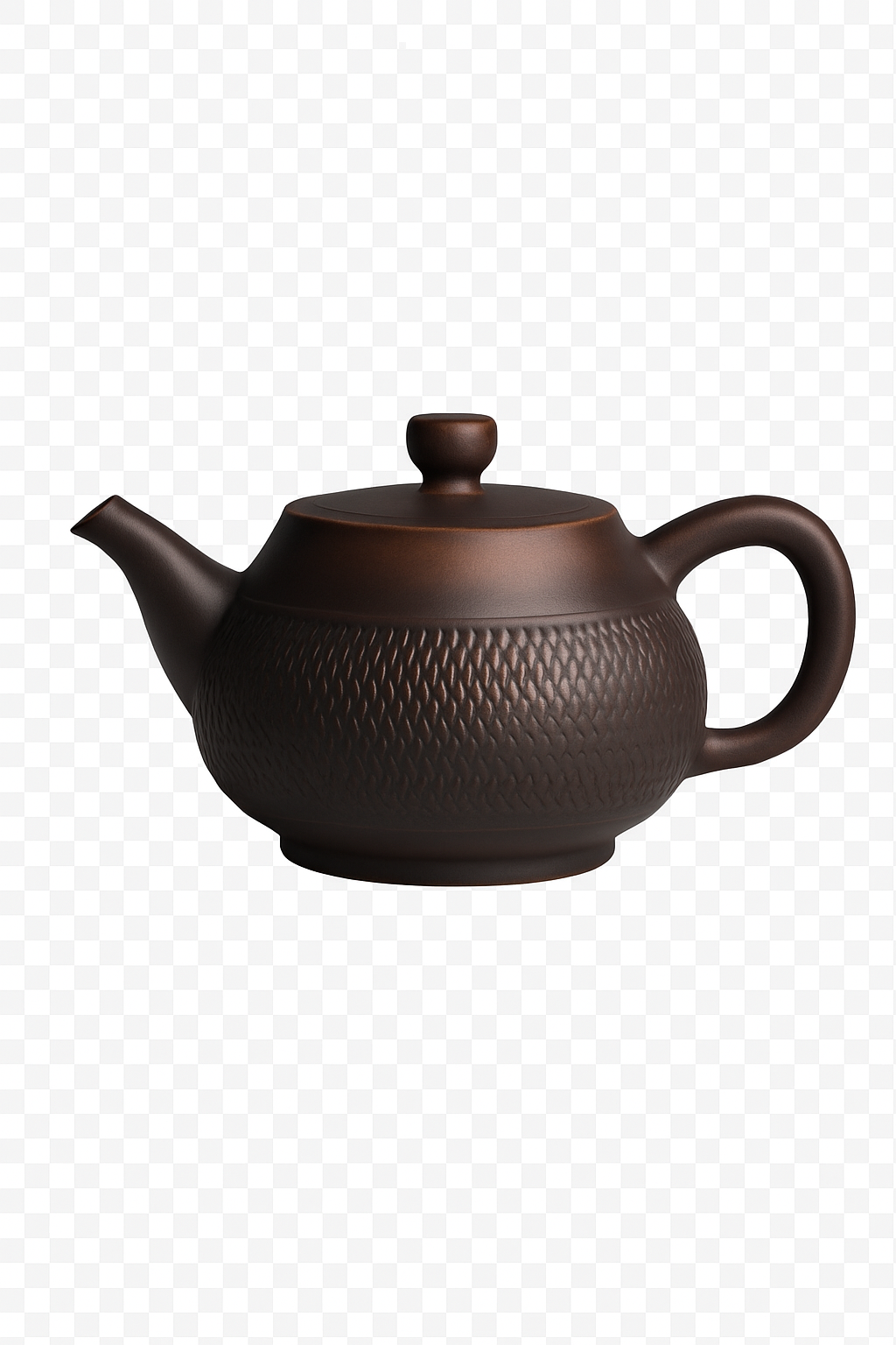 Théière kung fu artisanale en céramique petite capacité - vue 2 sur 2