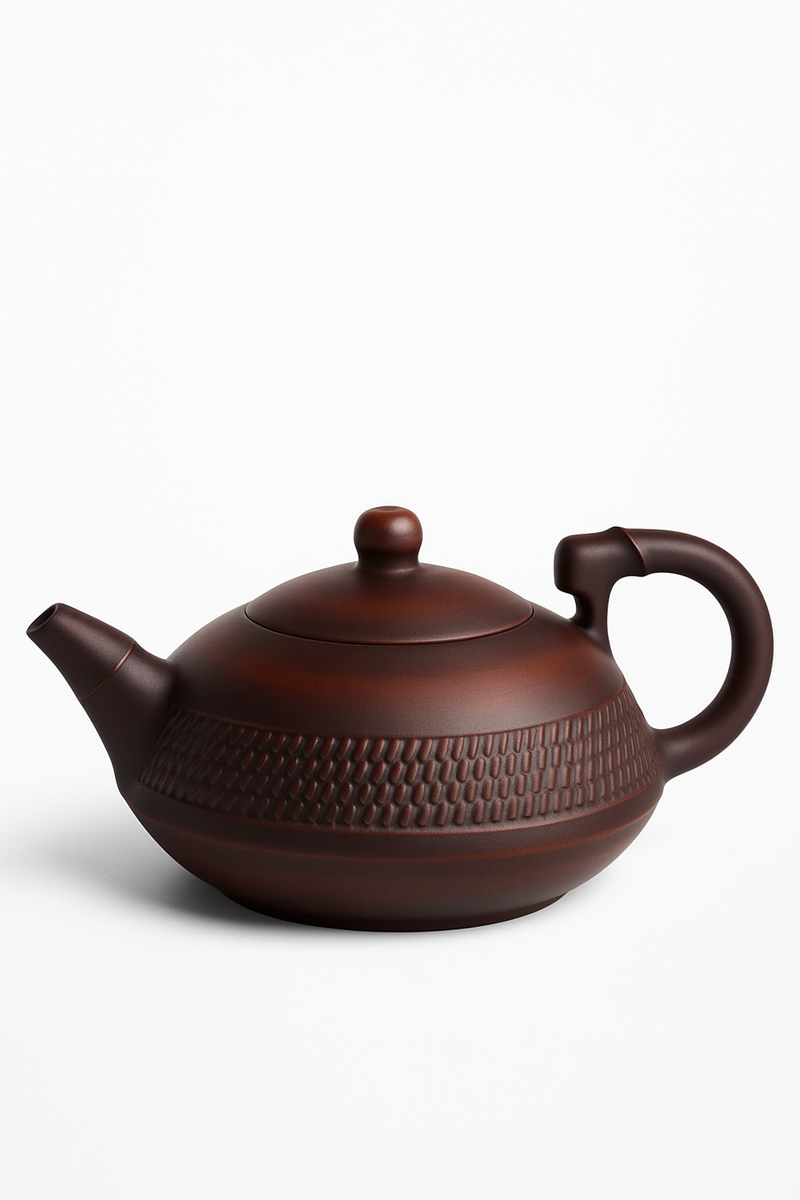 Théière kung fu artisanale en céramique style chinois