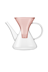 Theiere kung fu verre avec infuseur separation rapide