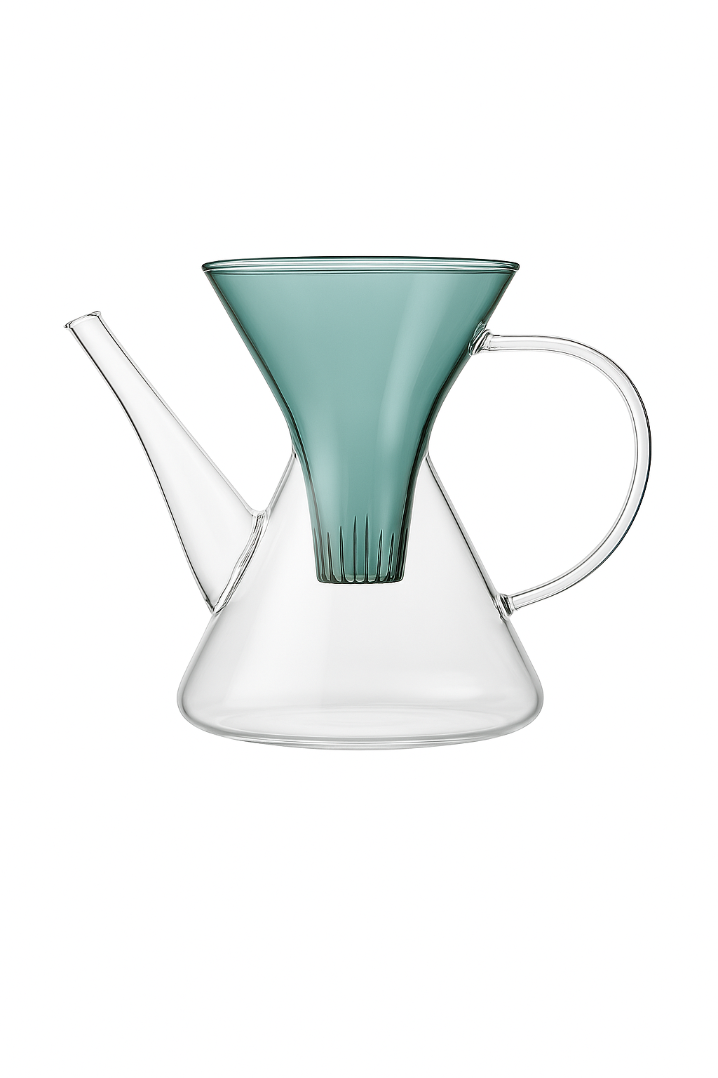 Theiere kung fu verre infusion rapide avec filtre