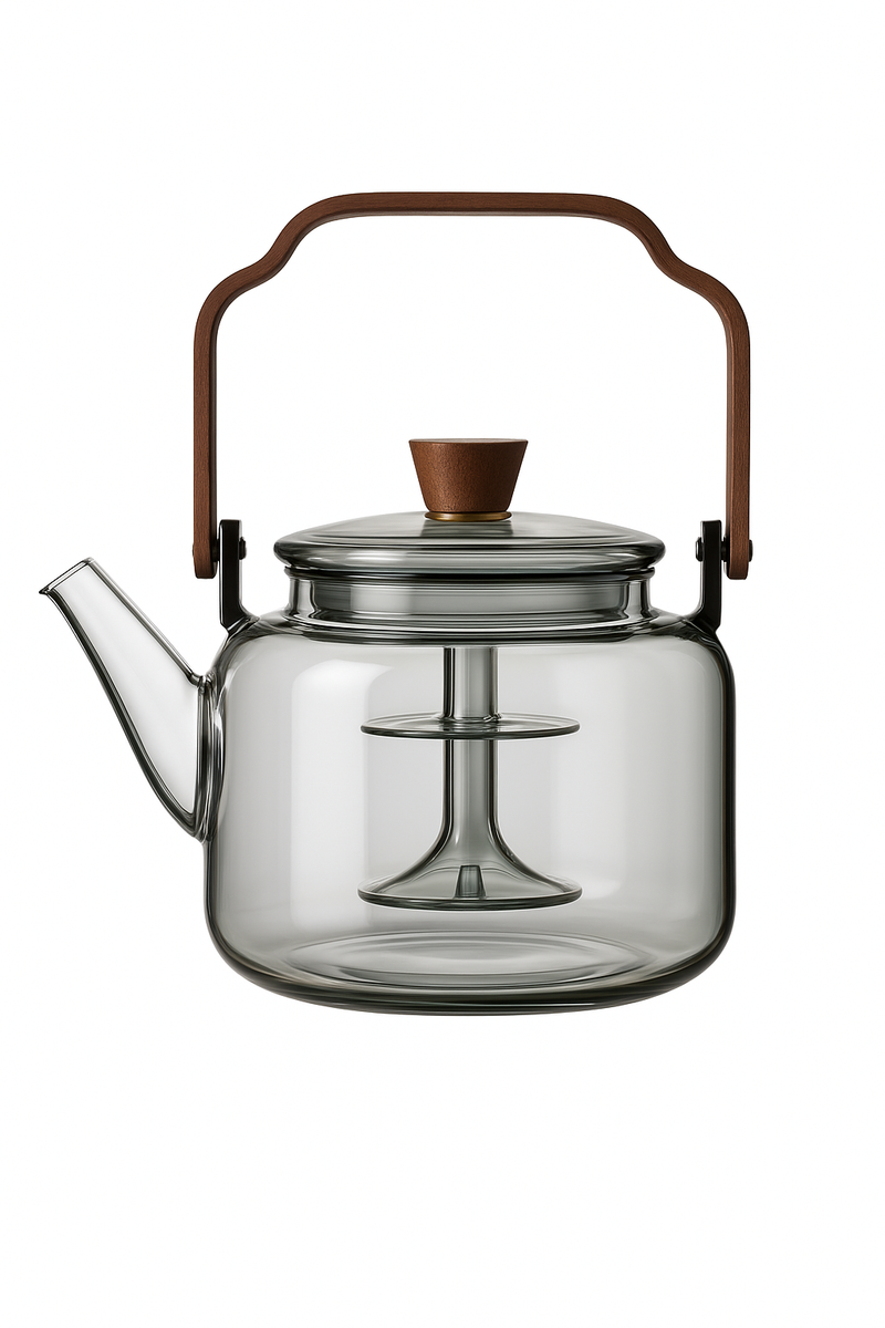 Theiere papillon verre borosilicate resistant chaleur 500ml