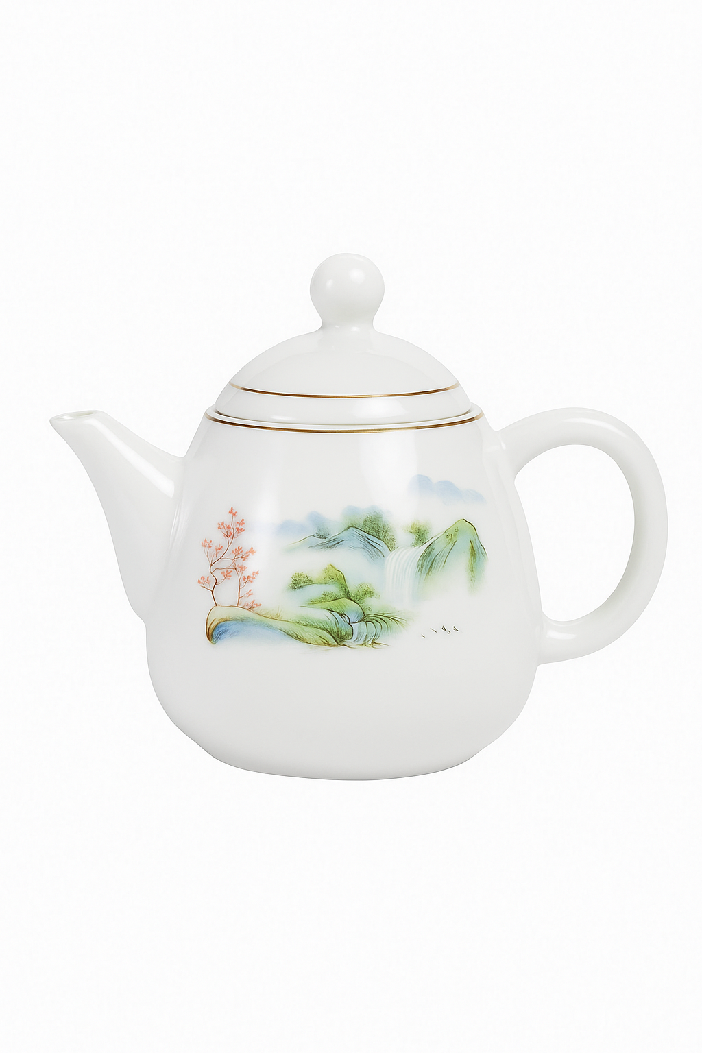 Théière porcelaine style yixing pour thé pu er