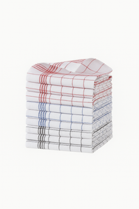 Torchon de cuisine carreaux doux absorbant grand format