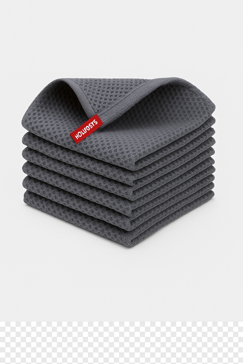 Torchon de cuisine coton gaufré absorbant vaisselle