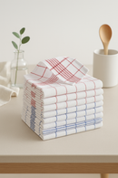 Torchon de cuisine motif carreaux absorbant séchage rapide