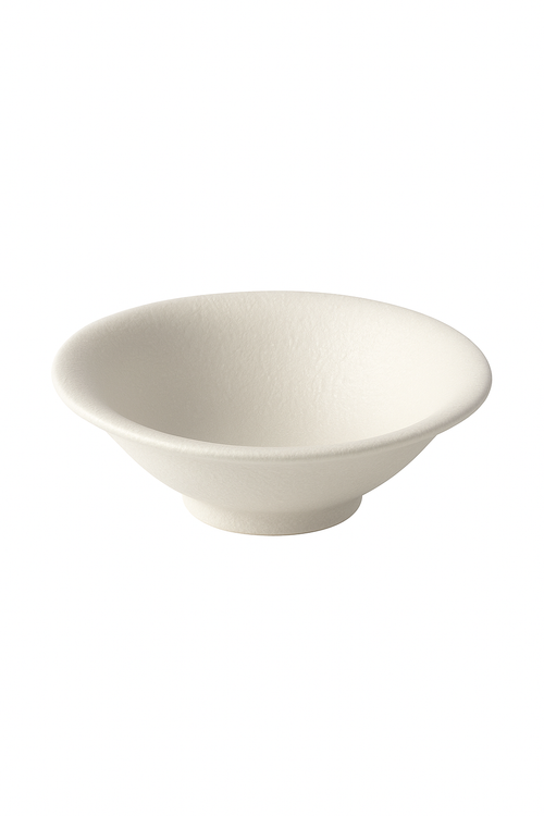 Vaisselle ceramique mate effet roche bols et assiettes - vue 3 sur 2