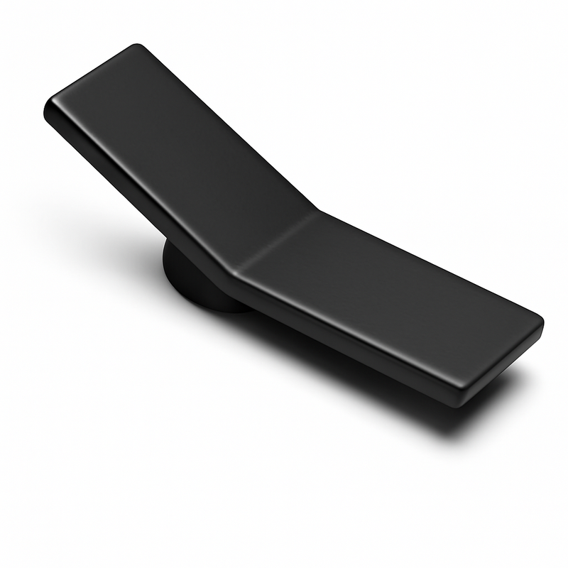 Variateur en acier gris foncé brossé