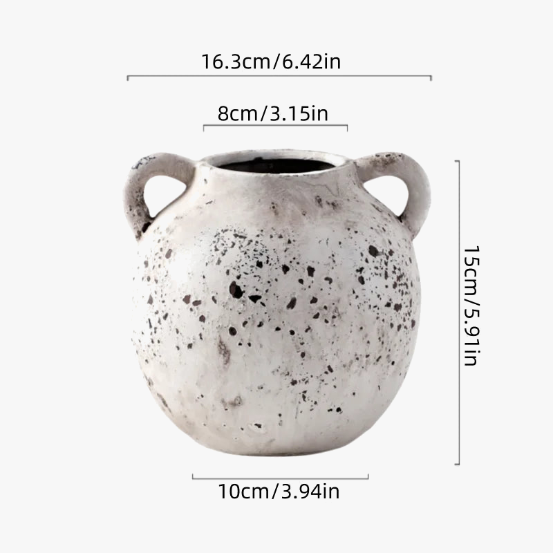 Vase boule vintage céramique artisanale Vase boule vintage céramique artisanale