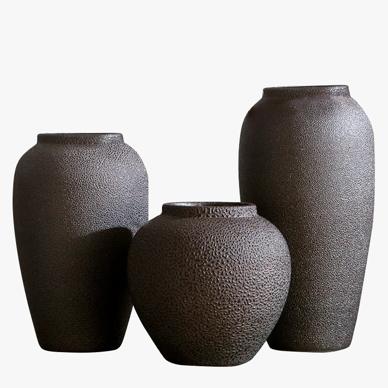 vase en céramique vintage style européen et chinois moderne