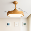 ventilateur de plafond avec lumière et contrôle caché moteur dc