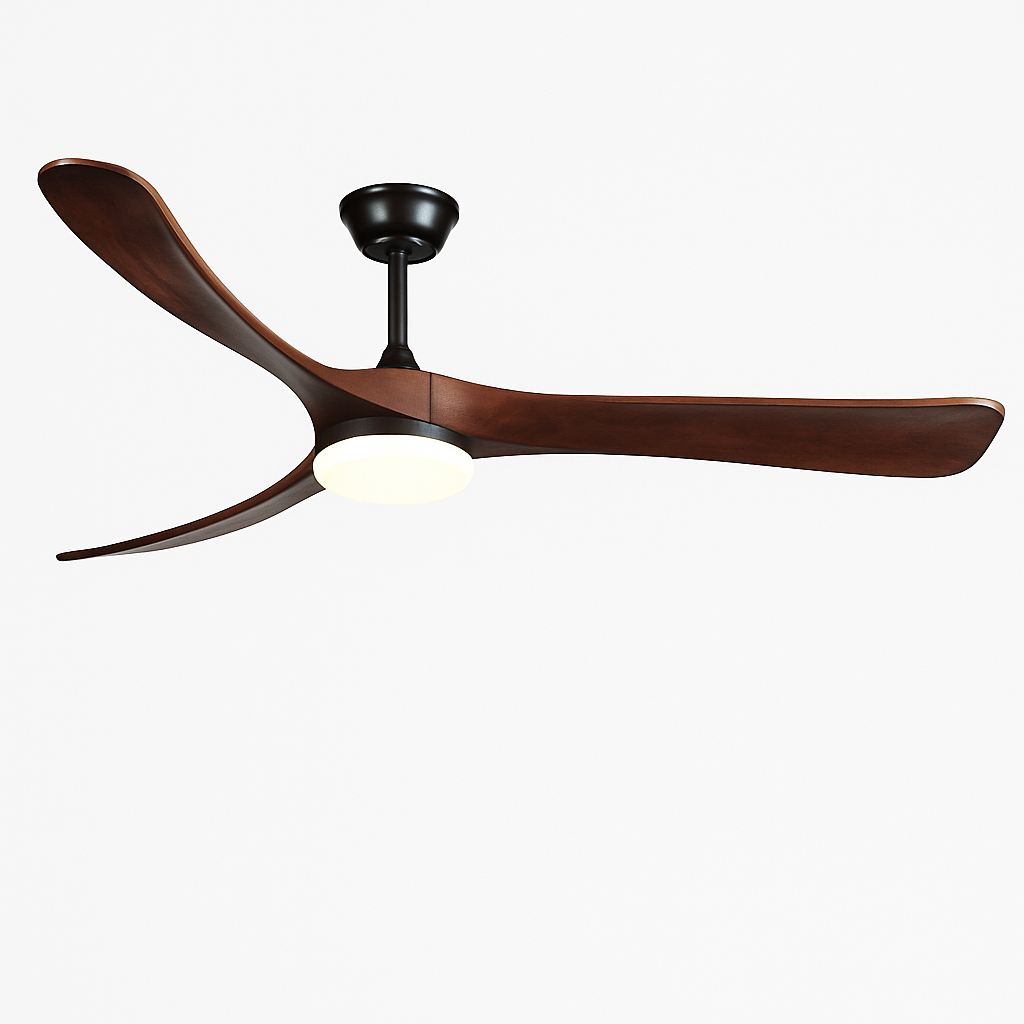 Ventilateur de plafond standard tendance avec longueur de suspension réglable et lumière, avec Ventilateur de plafond standard tendance avec longueur de suspension réglable et lumière, avec