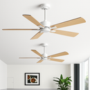 ventilateur de plafond industriel rétro sans lampe avec télécommande