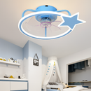 ventilateur de plafond intelligent avec lumières et télécommande