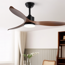 ventilateur de plafond led moderne avec télécommande et lumière