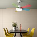ventilateur de plafond led moderne télécommande intelligente trois couleurs
