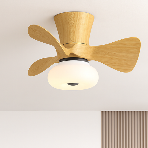 ventilateur de plafond lumineux pour espace commercial - vue 2 sur 17
