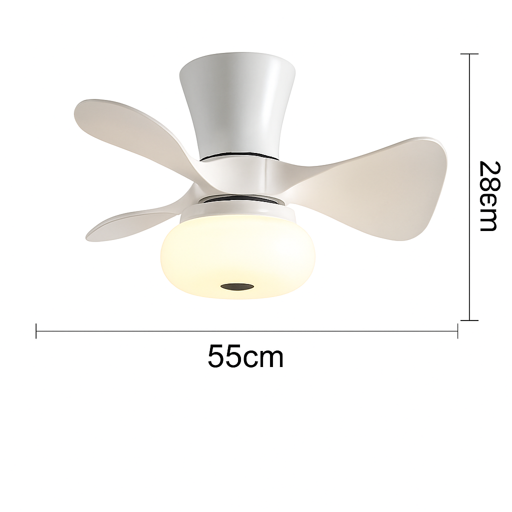 ventilateur de plafond lumineux pour espace commercial - vue 11 sur 17