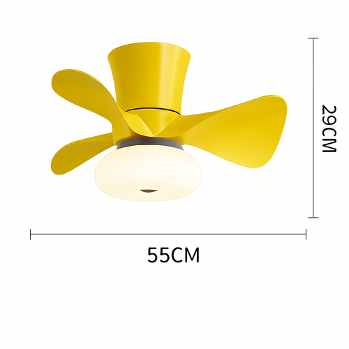 ventilateur de plafond lumineux pour espace commercial - vue 17 sur 17