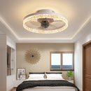 ventilateur de plafond lumineux silencieux avec télécommande décoratif